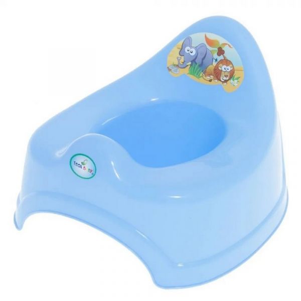 Детский горшок Tega Baby со звуковыми эффектами Safari Сафари синий