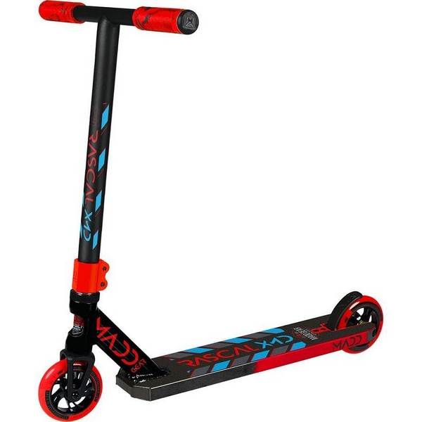 Трюковый самокат Madd gear Kick Rascal Scooter 212-344 красный/синий